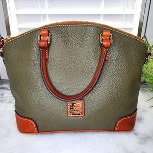 Dooney & Bourke charlie satchel olive green
